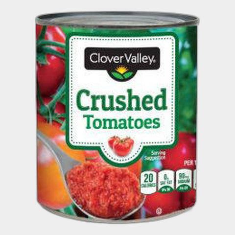 4 Cans Clover Valley Crushed Tomatoes, 28 oz