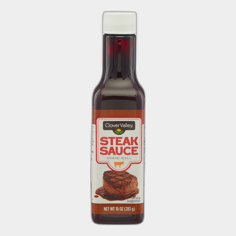 4 Bottles Clover Valley Steak Sauce, 10 oz