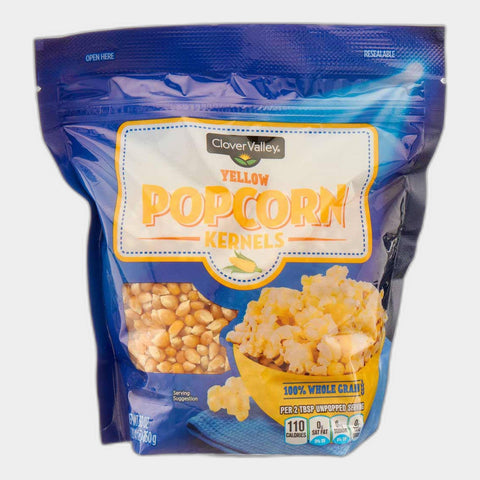 Clover Valley Yellow Popcorn Kernels, 30 oz