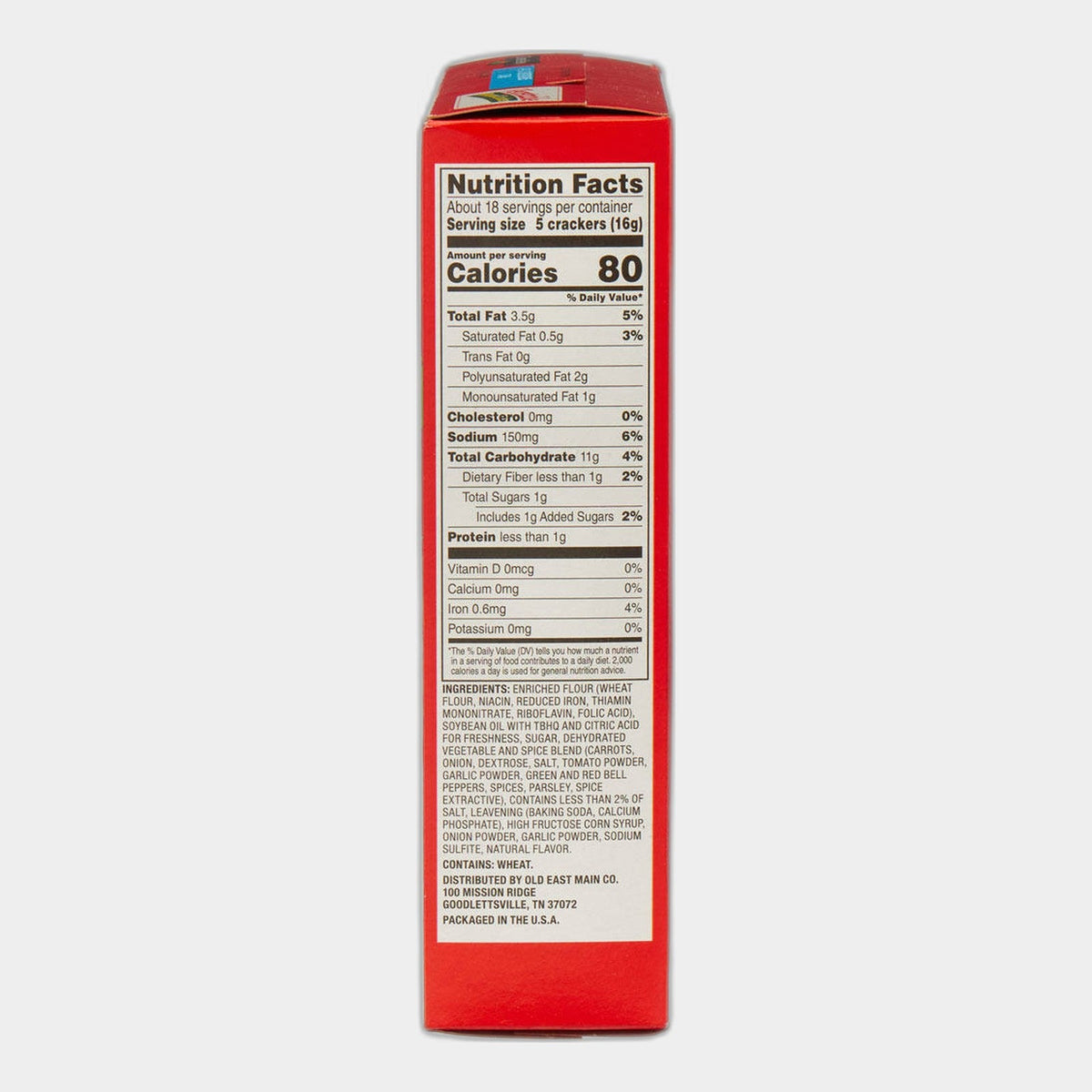 Clover Valley Vegetable Round Crackers, 10 oz