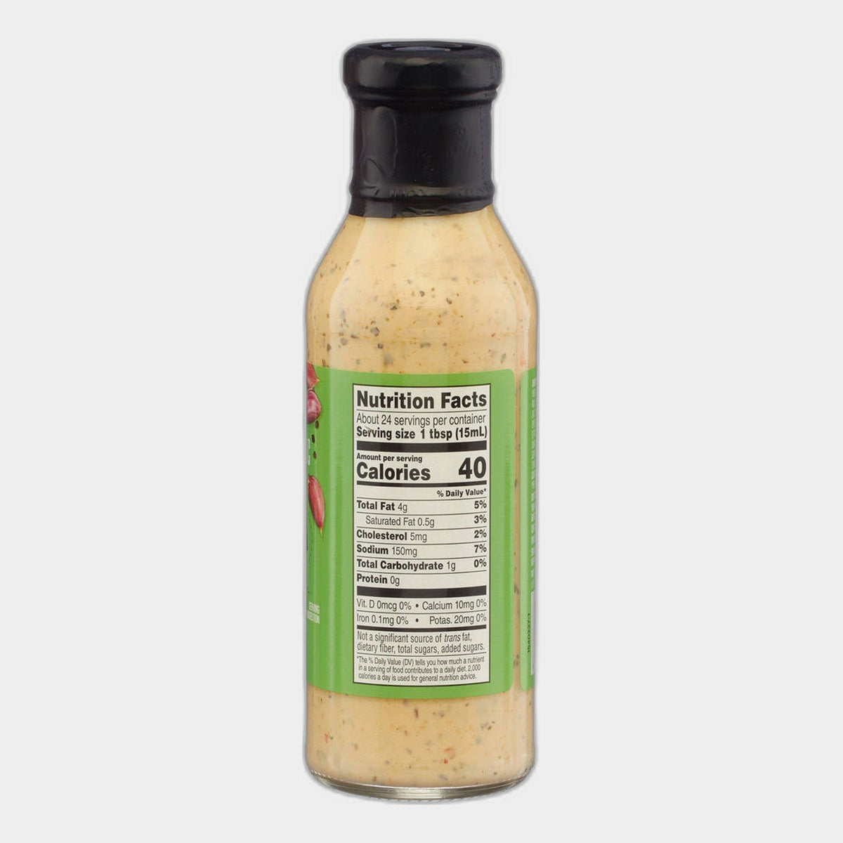 4 Bottles Clover Valley Wing Sauce, Parmesan Garlic, 12 fl oz