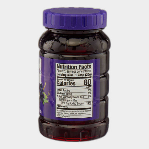 2 Jars Clover Valley Grape Jelly, 18 oz