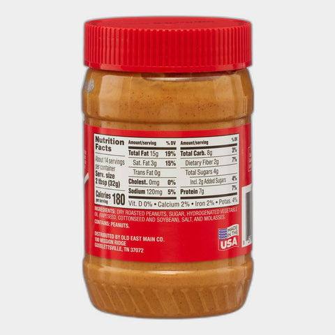 2 Jars Clover Valley Creamy Peanut Butter, 16 oz