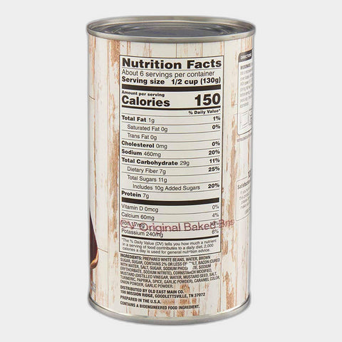 4 Cans Clover Valley Original Baked Beans, 28 oz