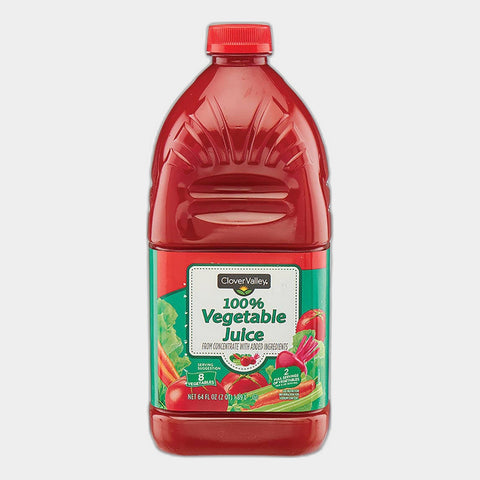 Clover Valley 100% Vegetable Juice, 64 fl. oz.