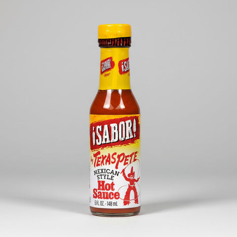 4 BOTTLES Texas Pete Sabor! Mexican Style Hot Sauce 5 oz Bottle Pepper
