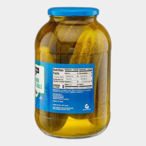 Clover Valley Kosher Whole Dills, 64 fl oz