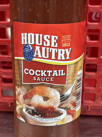 House Autry Cocktail Sauce 105 Oz shrimp clams oysters crab cakes fish burgers