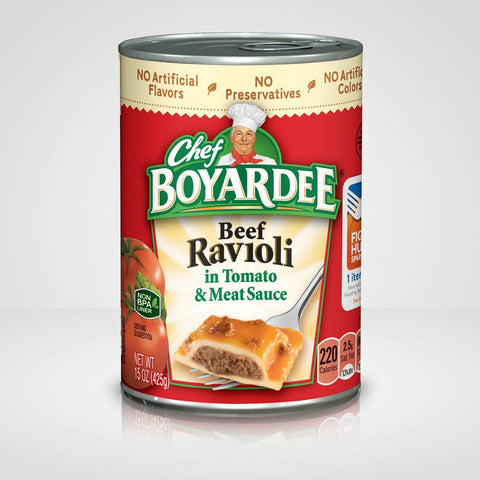 16 Cans of Chef Boyardee Ravioli, 15 oz