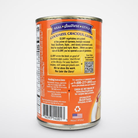 6 Cans of Glory Foods Seasoned Southern Fried Apples, 14.5 oz