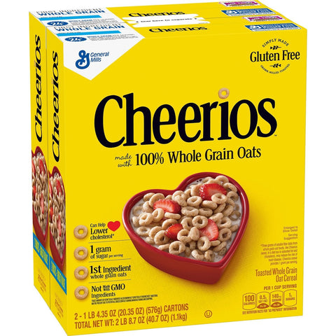 General Mills Cheerios Gluten-Free Cold Cereal, 20.35 oz