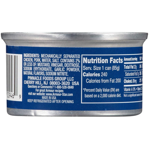 Armour Star Potted Meat 3 oz Can Sandwich Meat Spread