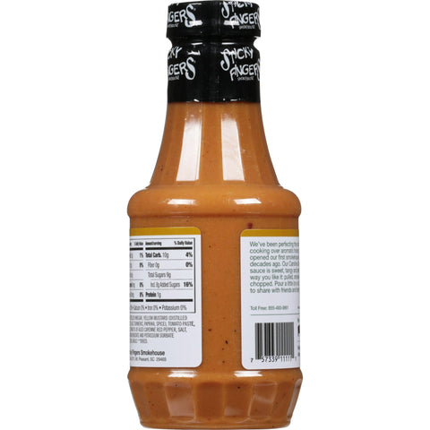 3 Bottles Sticky Fingers Smokehouse Sweet & Tangy Carolina Gold Barbecue Sauce 18 oz