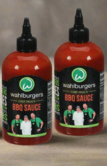 2 BOTTLES Wahlburgers BBQ Sauce 14.5 oz Squeeze Bottle Barbeque