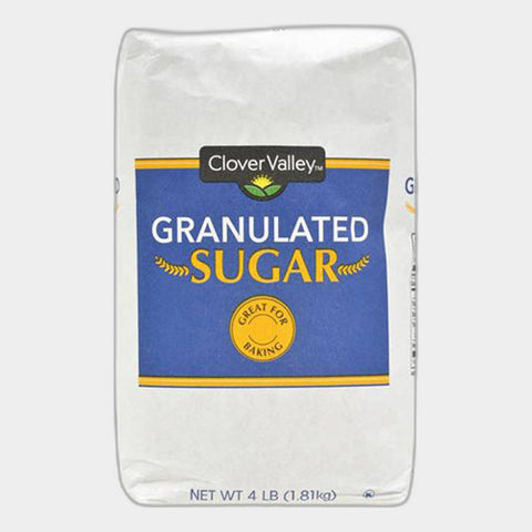 Clover Valley Granulated Sugar, 64 oz
