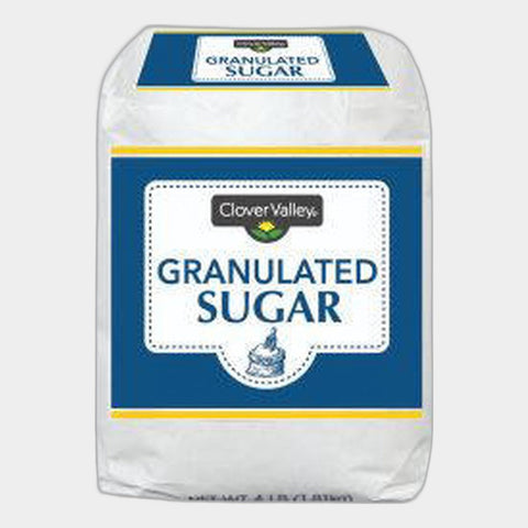 Clover Valley Granulated Sugar, 64 oz