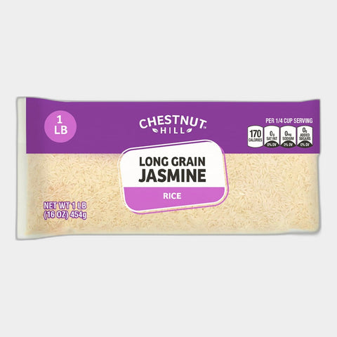 4 Bags Chestnut Hill Long Grain Jasmine Rice, 16 oz