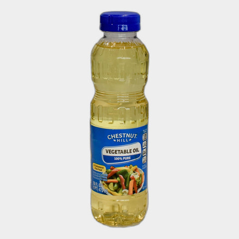 2 Bottles Chestnut Hill Vegetable Oil, 16 fl oz
