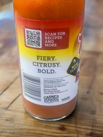 2 BOTTLES Texas Pete Hot Habanero Buffalo Wing Sauce Dip 12 Oz Chicken