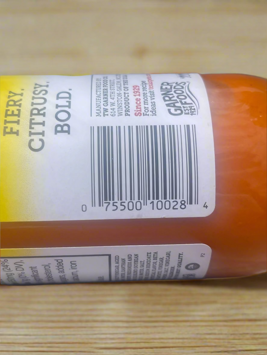 2 Bottles of Texas Pete Hot Habanero Buffalo Wing Sauce Dip, 12 oz