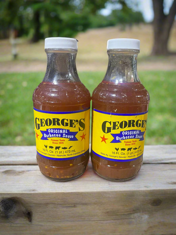 2 Bottles of George's Original Barbecue Sauce, 16 oz