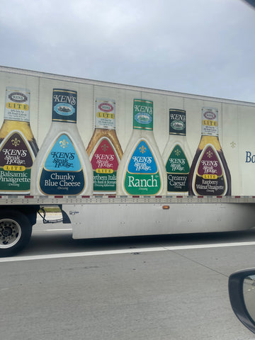 Ken's Steak House Chunky Blue Cheese Salad Dressing 32 oz. Bottle Dip Wings