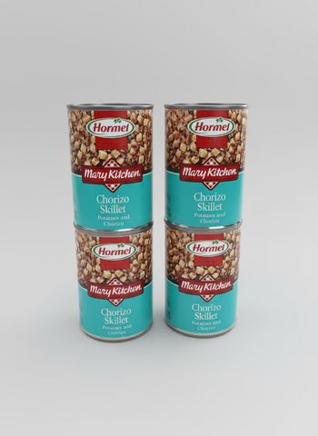4 CANS Hormel Mary Kitchen Chorizo Skillet 14 oz Can potato breakfast