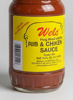 2 Bottles of Wells All Purpose Rib & Chicken Sauce, 18 oz