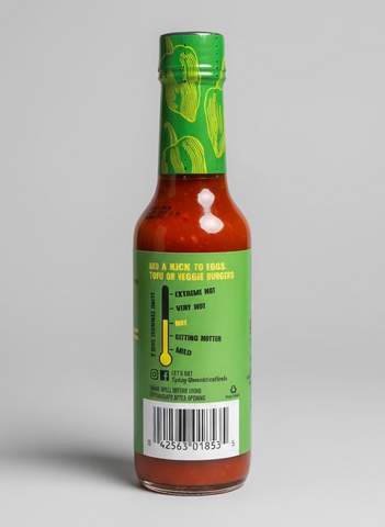 Woodstock Habanero Pepper Hot Sauce 5 Oz Marinade Eggs Tofu