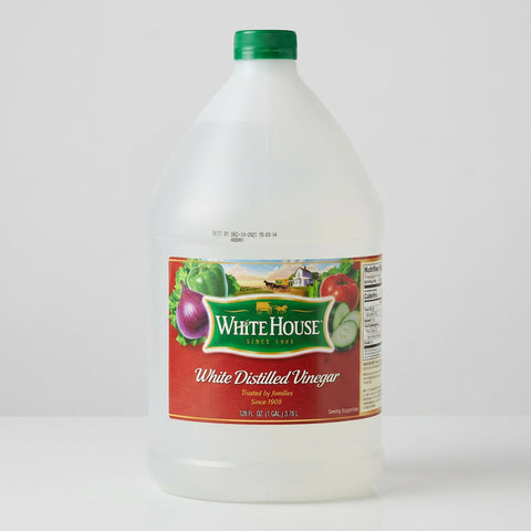 White House White Distilled Vinegar Kosher, 128 oz