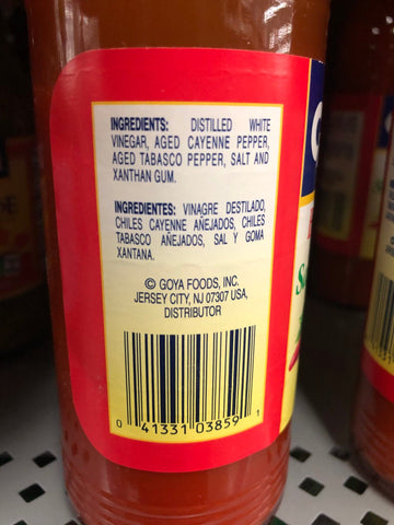 Goya Hot Sauce Salsa Picante, 12 oz