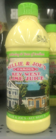 4 Bottles of Nellie & Joe's Famous Key West Lime Juice, 16 oz