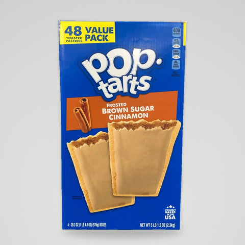 48 ct Kellogg's Pop-Tarts Frosted Brown Sugar Cinnamon Toaster Pastries