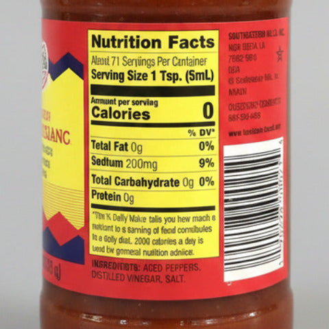 4 BOTTLES Perfect Louisiana Hot Sauce 12 oz Bottle Wing Tabasco Chili Vinegar