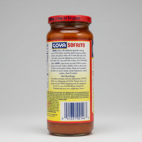 Goya Sofrito Tomato Cooking Base 12 Oz chili beans rice soup stew