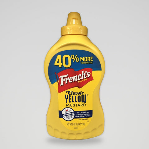 Squeeze Bottle of French's Classic Yellow Mustard 20 Oz (Copy)