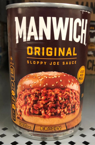 Manwich Original Sloppy Joe Sauce 15 oz Hamburger Sandwich (Copy)