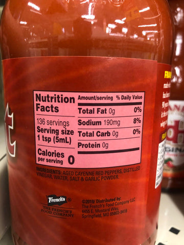 Frank's Red Hot Original Cayenne Pepper Wing Sauce, 23 fl oz