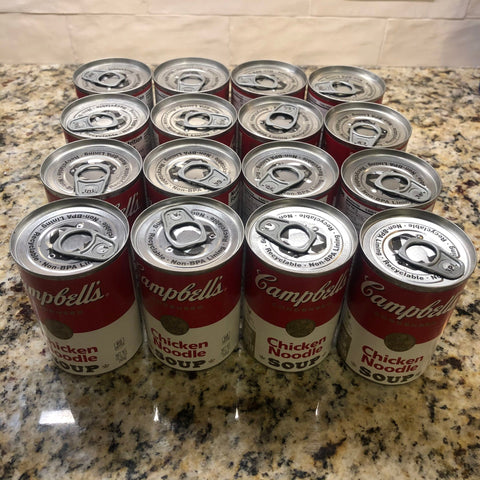 16 Campbell's Condensed Chicken Noodle Soup 10.75 oz Cans