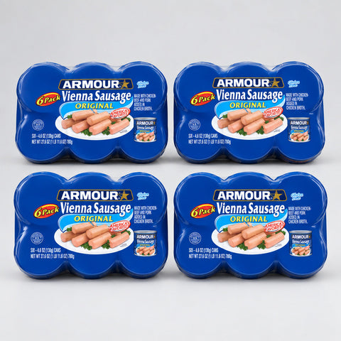 24 Cans of Armour Vienna Sausage Regular