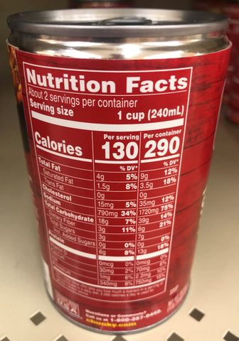 12 Campbell's CHUNKY Sirloin Burger w Country Vegetables Soup 18.8 oz Cans