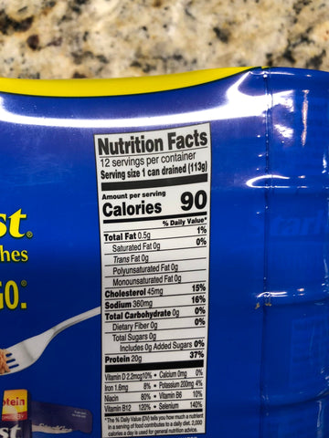 12 Cans of StarKist Chunk Light Tuna in Water, 5 oz
