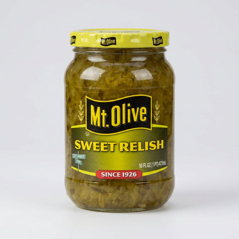 Mount Olive Sweet Pickle Relish, 16 oz