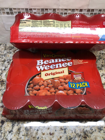 24 Cans of Van Camp's Beanee Weenee, 7.75 oz