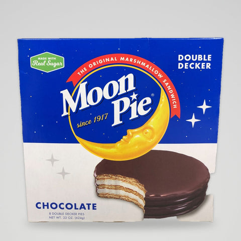 Dozen Double Decker Chocolate Moon Pie Graham Marshmallow MoonPie Cake Original