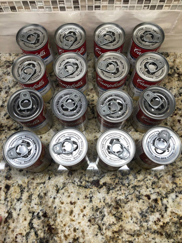 16 Campbell's Condensed Cream of Chicken Soup 10.75 oz Cans