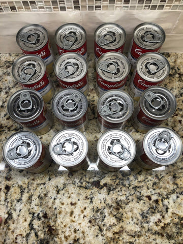 16 Campbell's Condensed Cream of Chicken Soup 10.75 oz Cans