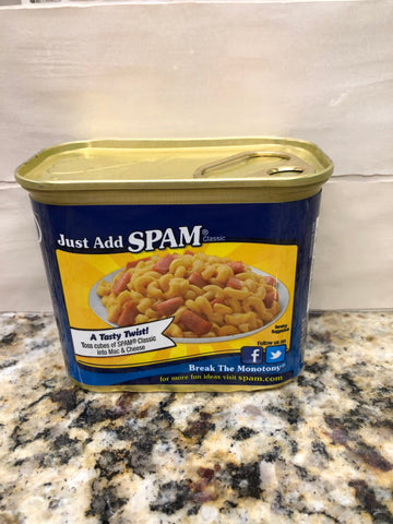 12 CANS Spam Classic 12 oz. cans Treet Lunch Meat Ham