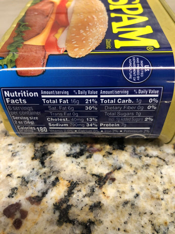 6 Cans of Spam Classic, 12 oz