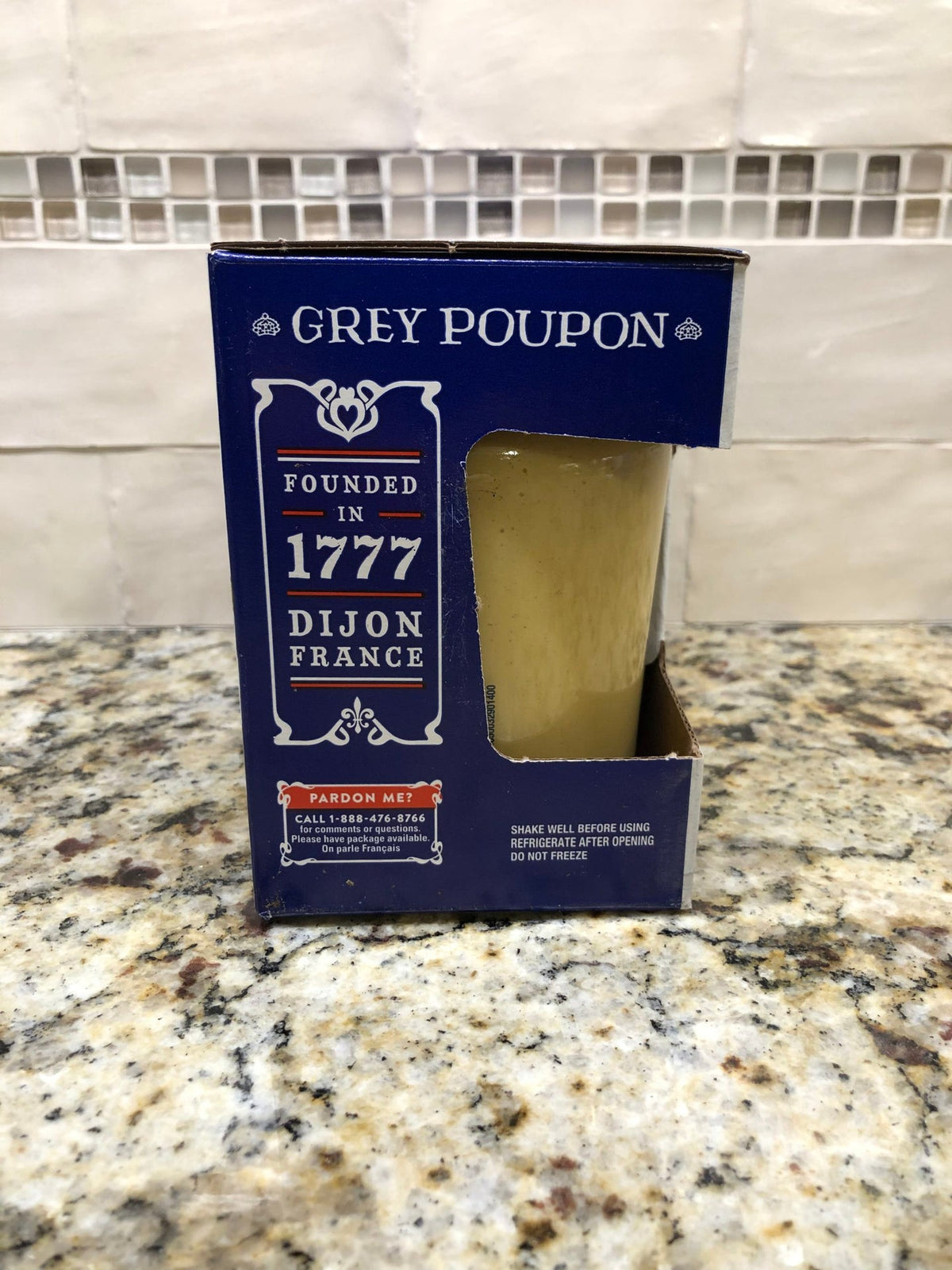 2 Jars of Grey Poupon Dijon Mustard, 16 oz